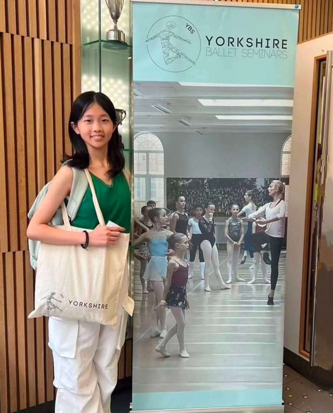 篠塚雫月　2024 Yorkshire Ballet Seminars Summer Intensive 2 weeks 