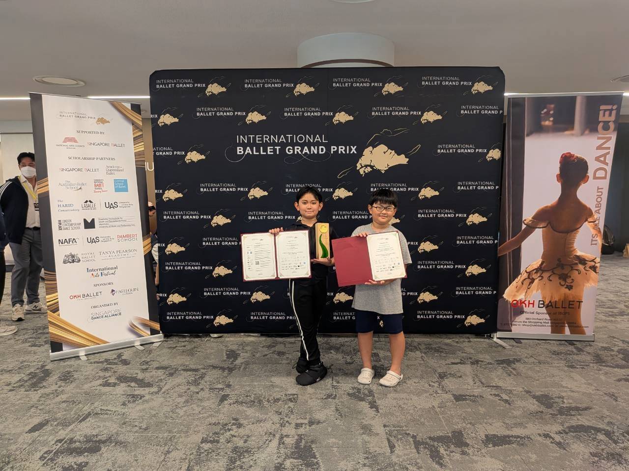 2026　竹内裂音　IBGPシンガポール　11歳部門1位受賞　RBSインテンシィブJapanスカラシップ　/　IBGPグランドファイナル　11歳部門　シルバー